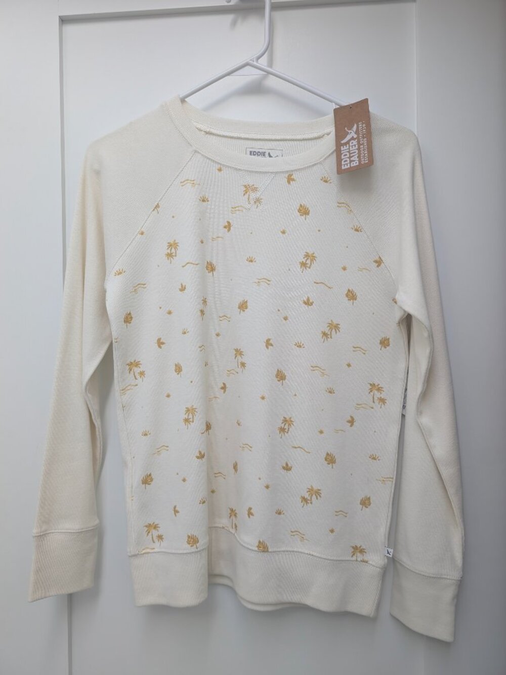 Eddie Bauer Lightweight Sweatshirt Size XS NWT